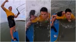 video:-adolescente-e-resgatada-no-mar-pelo-kitesurfista-bruno-lobo,-em-sao-luis:-‘lugar-certo,-na-hora-certa’